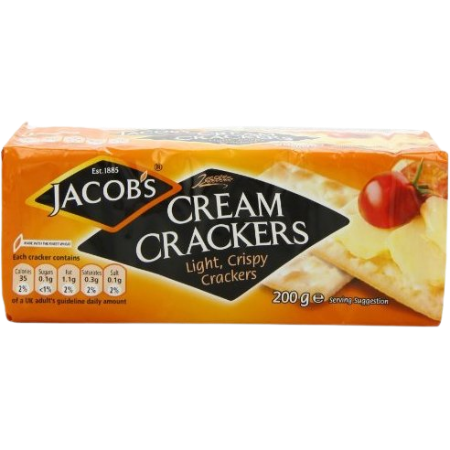 JACOB'S CREAM CRACKERS 200G