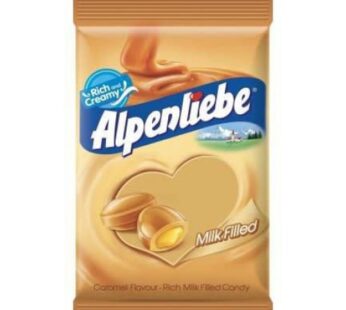 ALPENLIEBE CARAMEL CANDY POUCH WITH CALCIUM 119G