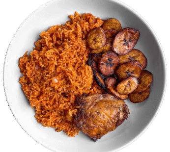 Smokey Jollof rice(1 serving size)